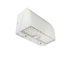 LED Wall Pack - White - LUMOS Series FlexPack™ - Forward Throw and Full Cutoff Adjustable
