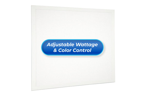 Adjustable led panel light outlet