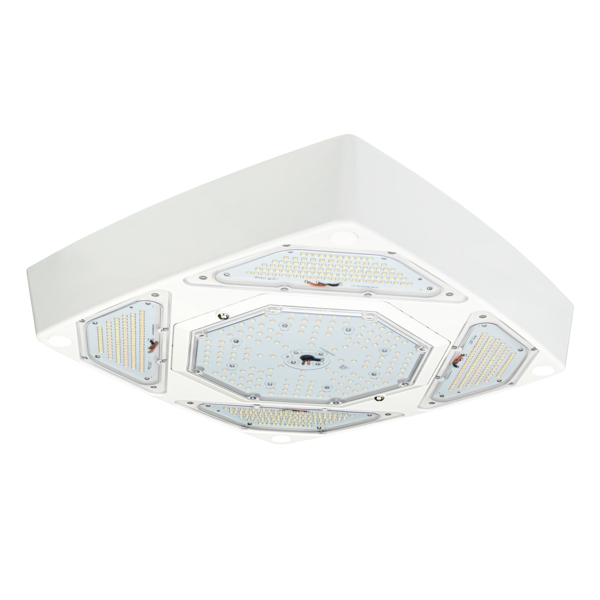 LED Petroleum Forecourt Canopy Light FLEXBEAM™ Series with Optional Directional High Output Modules