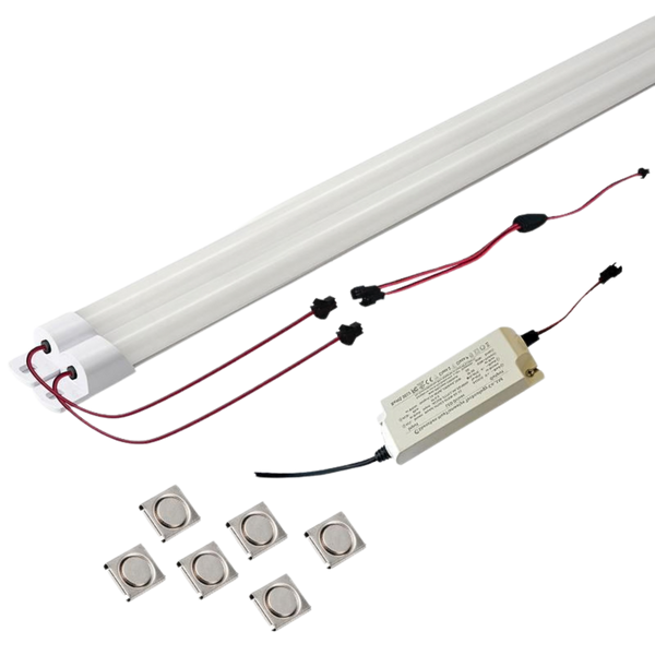 Magnetic Troffer Retrofit Strip Kit 2 ft JSK Series