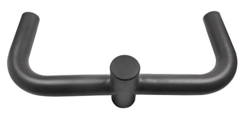 Round Double Bullhorn Tenon Adapter for Round Pole - Horizontal Bronze