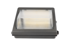 LED Wall Pack Bronze Forward Throw Glass Lens Luminaire - JPACK-G2