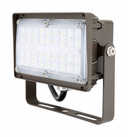 Slim LED Flood Luminaire -Universal Voltage 120-277V -JF Series