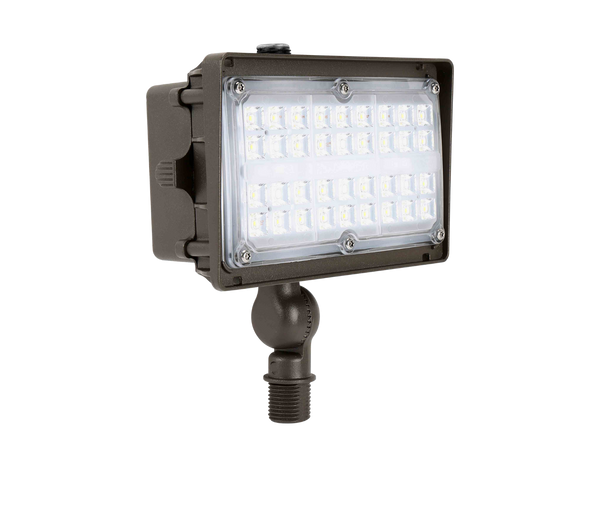 Slim LED Flood Luminaire -Universal Voltage 120-277V -JF Series