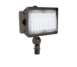 Slim LED Flood Luminaire -Universal Voltage 120-277V -JF Series